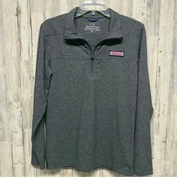 Vineyard Vines Edgartown Shep Shirt Women's X-Small 1/4 Zip Pullover - Picture 1 of 5